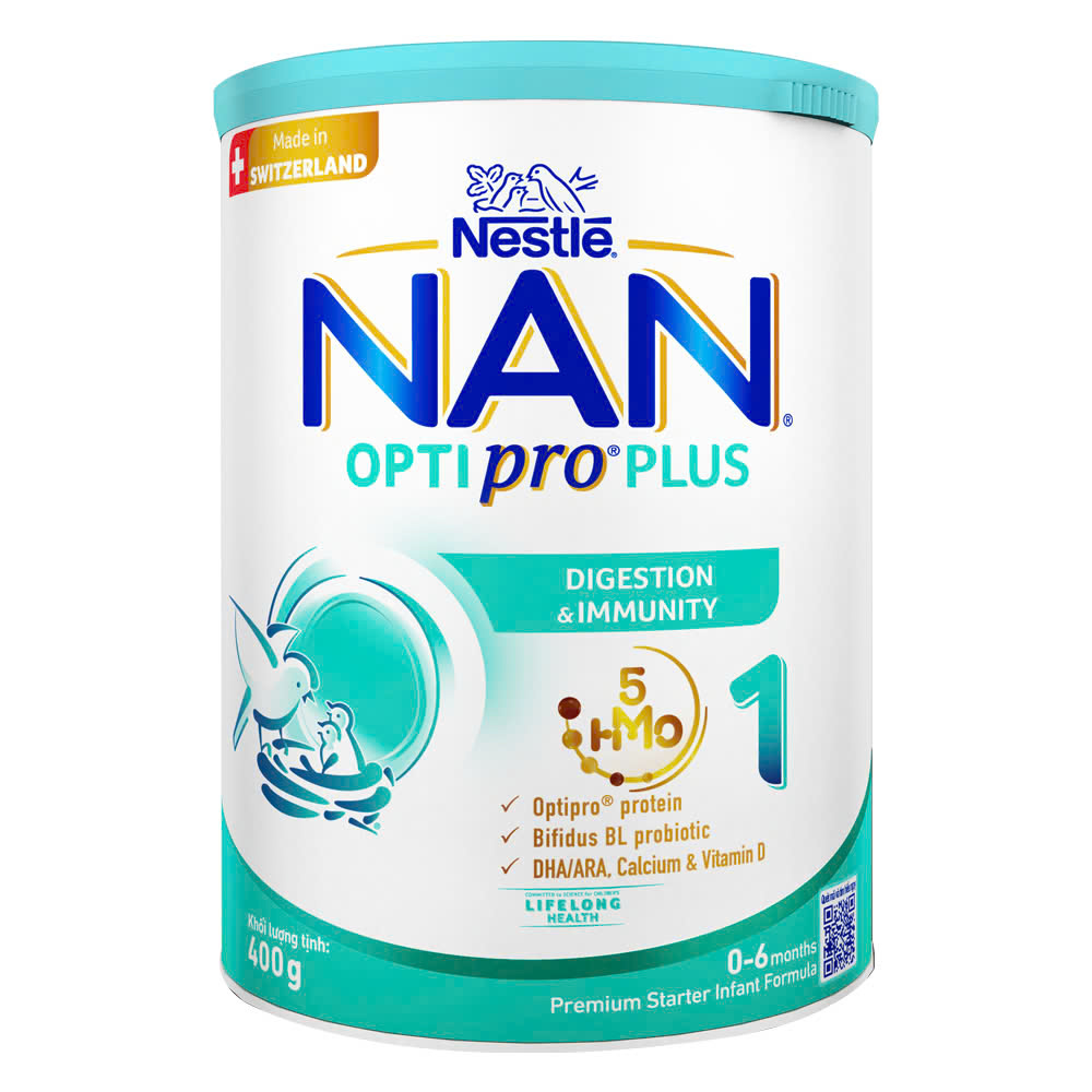 Sữa Bột Thụy Sỹ Nan Optipro 1 Lon 400g
