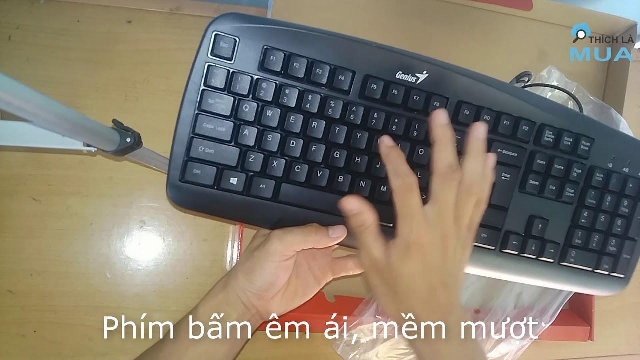 [HCM]Bàn phím có dây Genius KB110 (Đen)