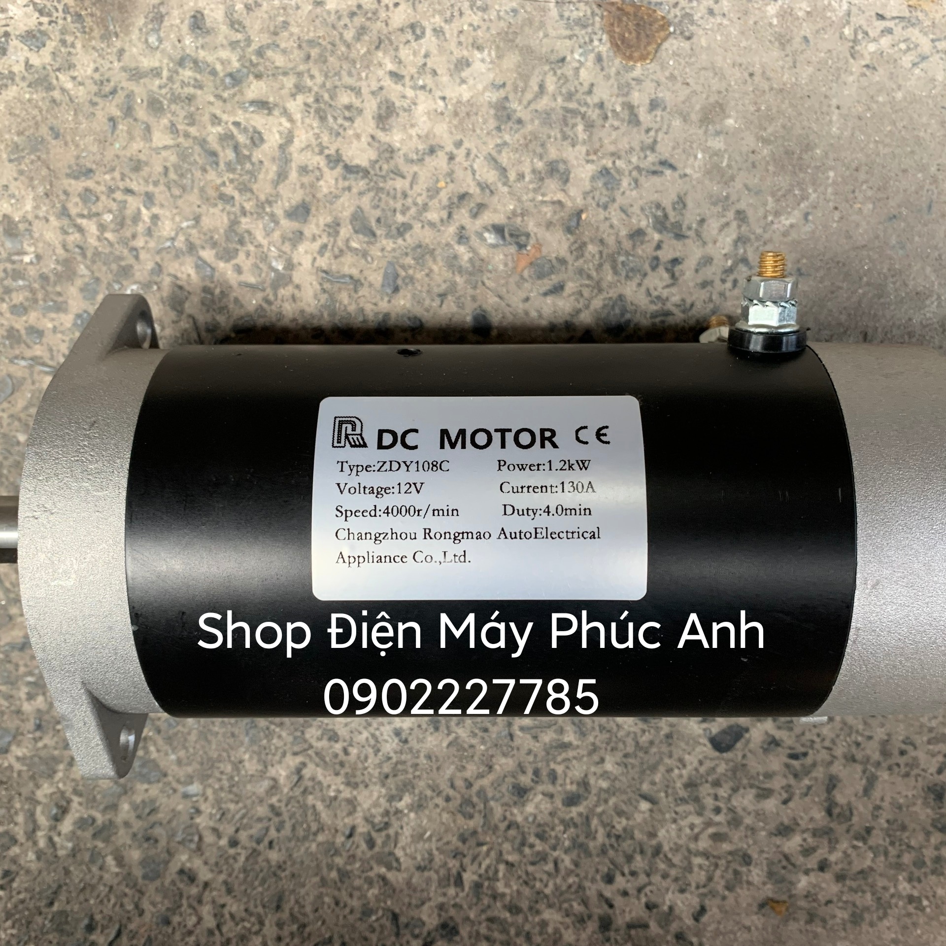 Motor DC 12v công suất 1200w