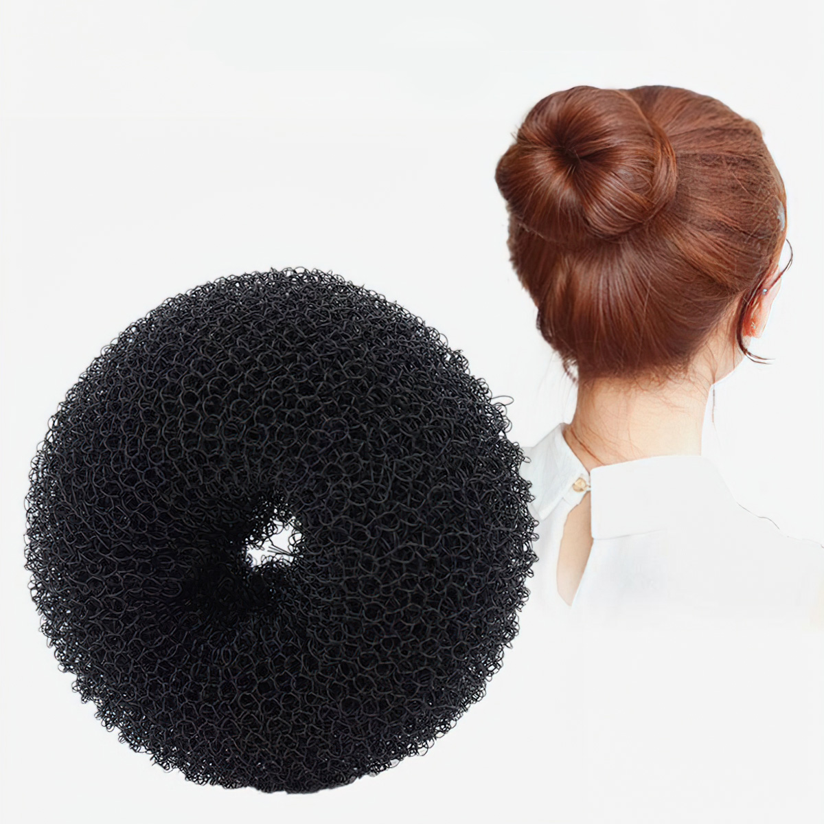 Garlic bulbs for puffy hair to support buns
