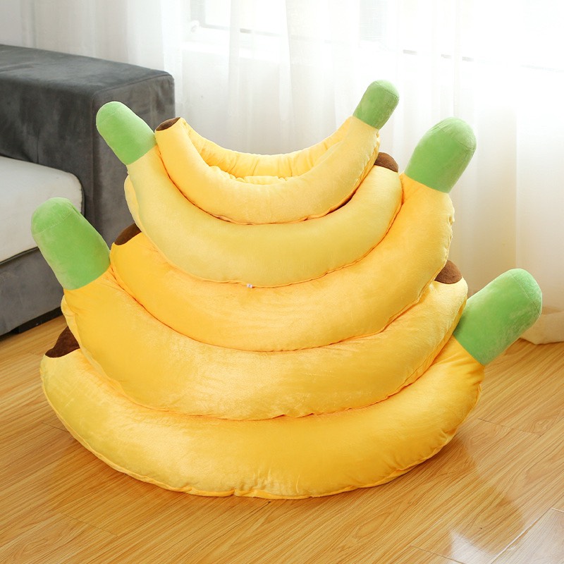 Nệm chuối đủ size êm ái cho chó mèo, nệm cho thú cưng