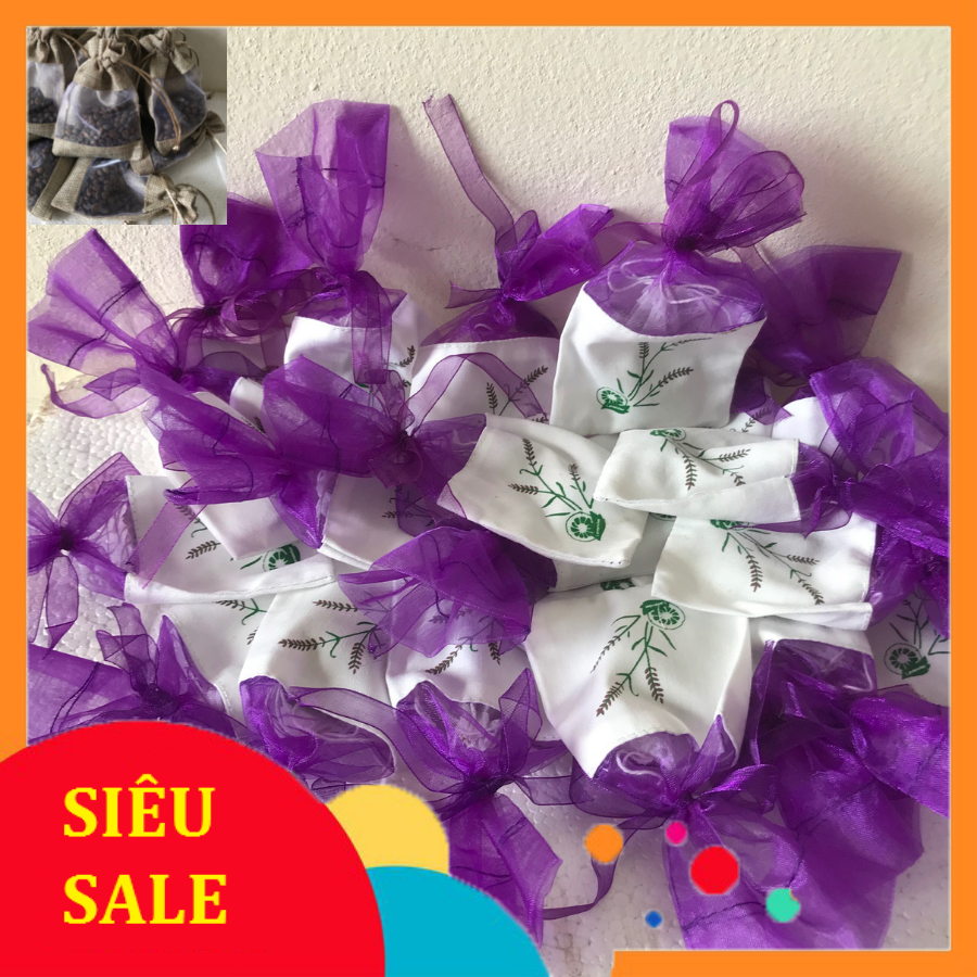 Túi thơm treo ô tô,túi thơm treo tủ quần áo, túi thơm treo phòng   [SIÊU RẺ SIÊU CHẤT LƯỢNG-KHỬ MÙI HIỆU QUẢ AN TOÀN CHO SỨC KHỎE ] Cam kết không hóa chất, không hương liệu