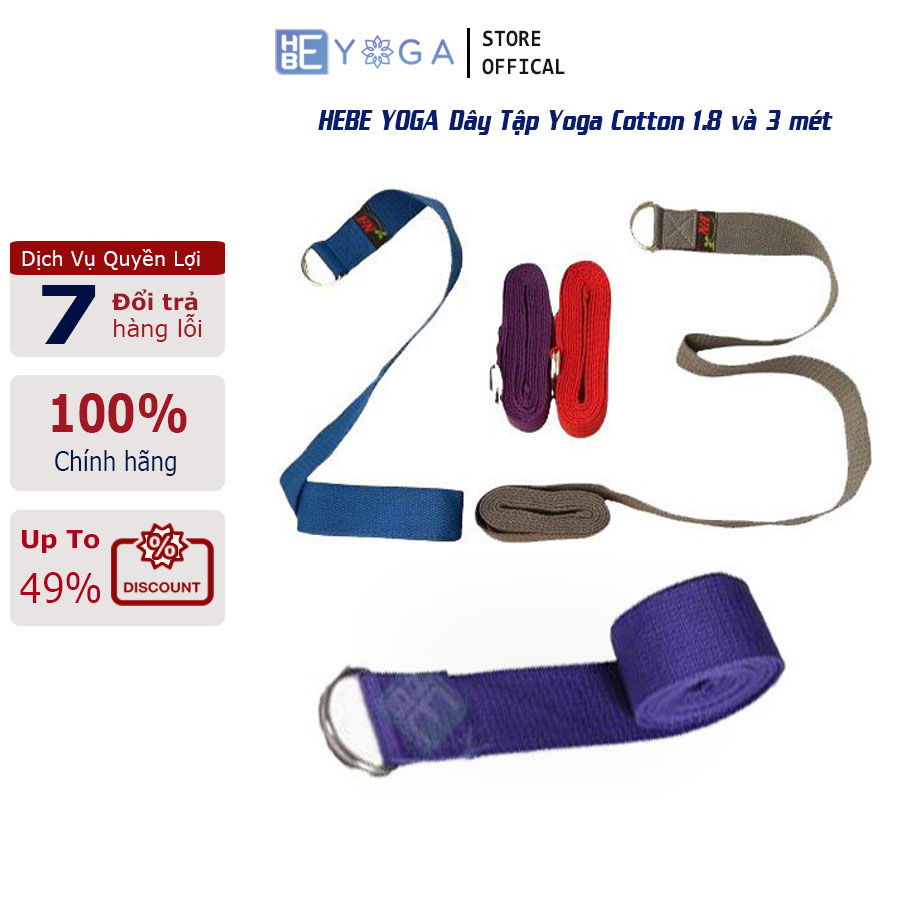 [HCM]Dây Đai Tập Yoga Hebeyoga Cao Cấp