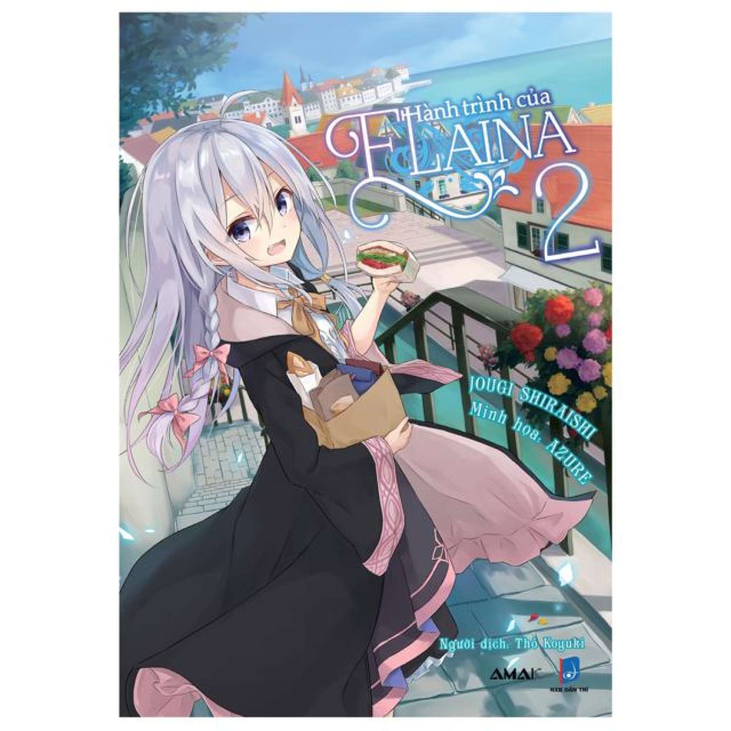 Sách hành trình của elaina - tập 2 - light novel - amak