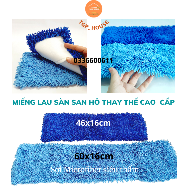 Miếng Lau Nhà San Hô Dùng Để Thay Thế
