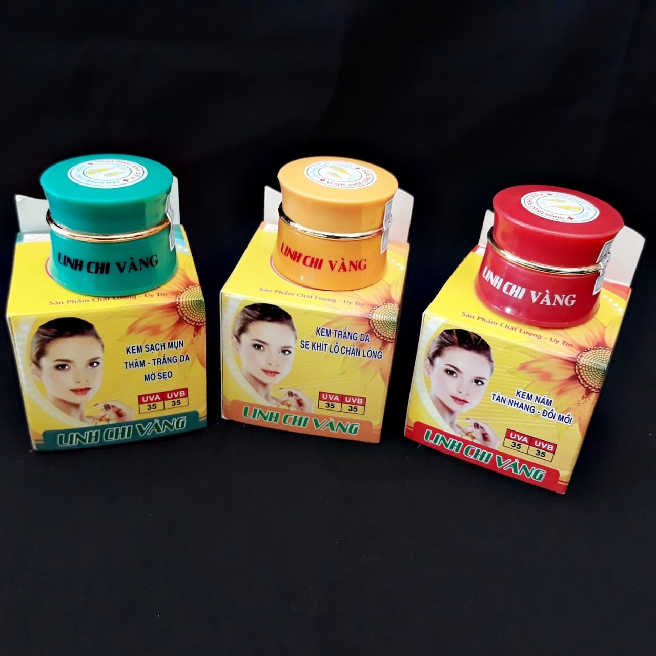 Kem Linh Chi Vàng 8g