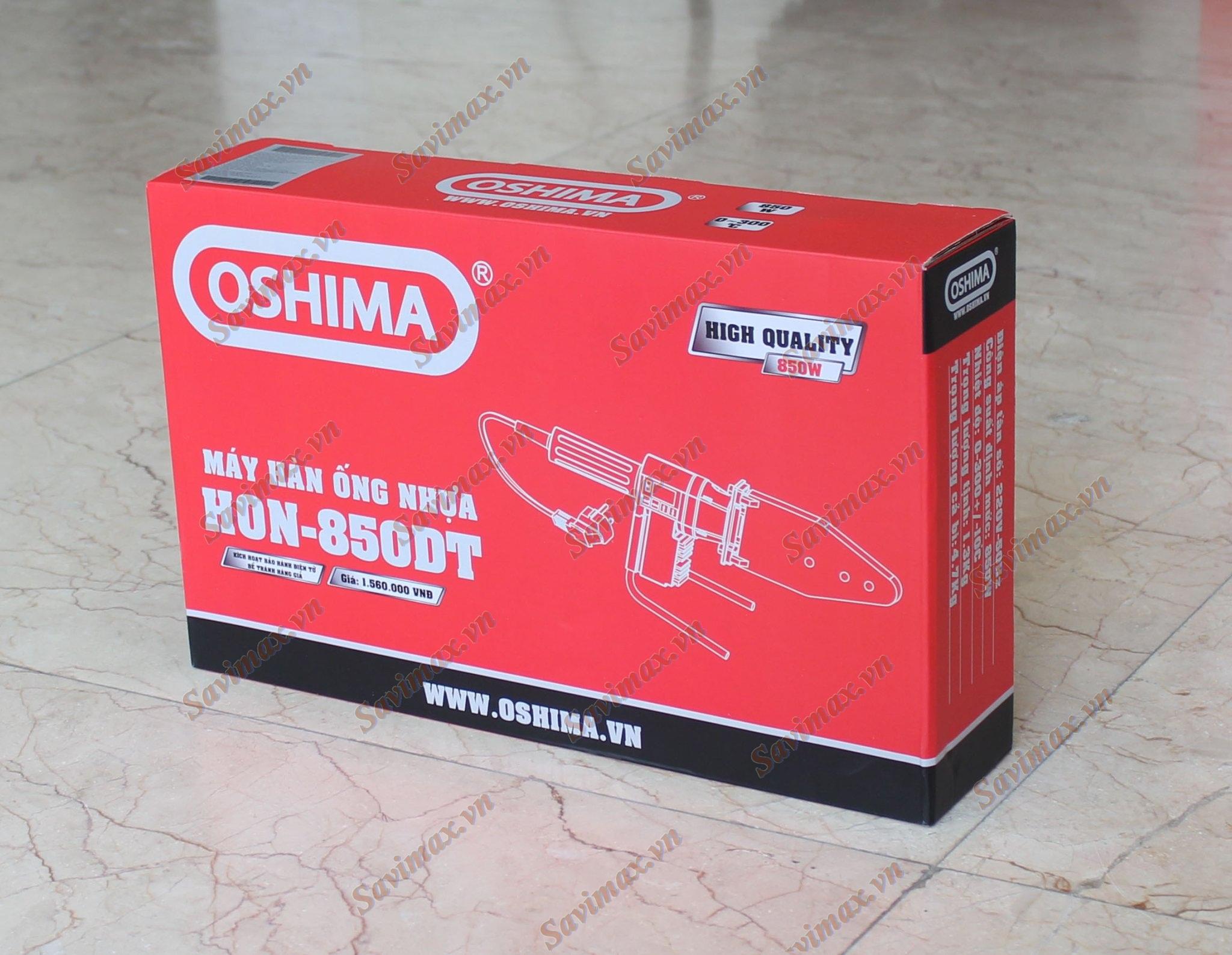 Máy hàn ống nhựa Oshima HON 850DT