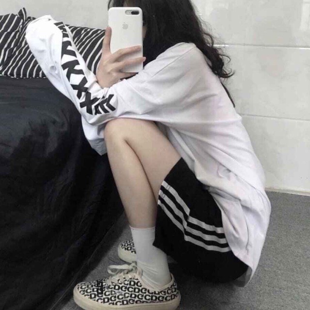 QUẦN ĐÙI RÓT BA SỌC