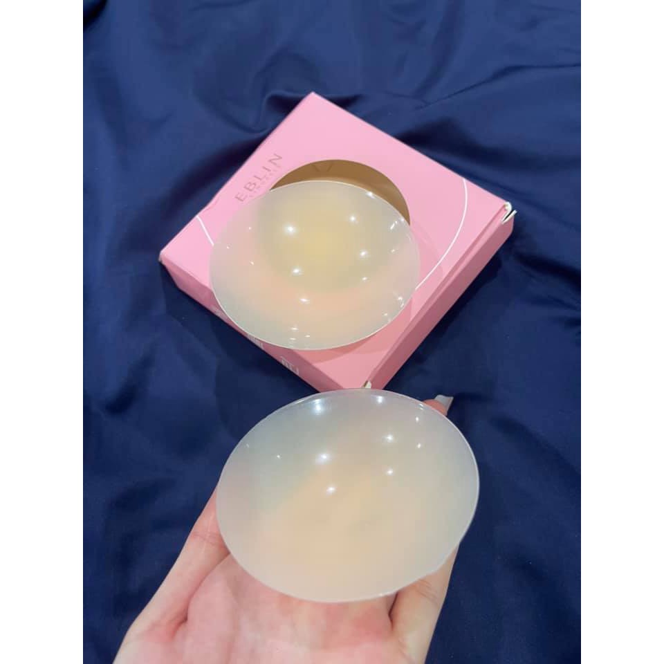 Miếng dán ngực silicon nhiệt tự thân EBLIN dán ti siêu mỏng ôm