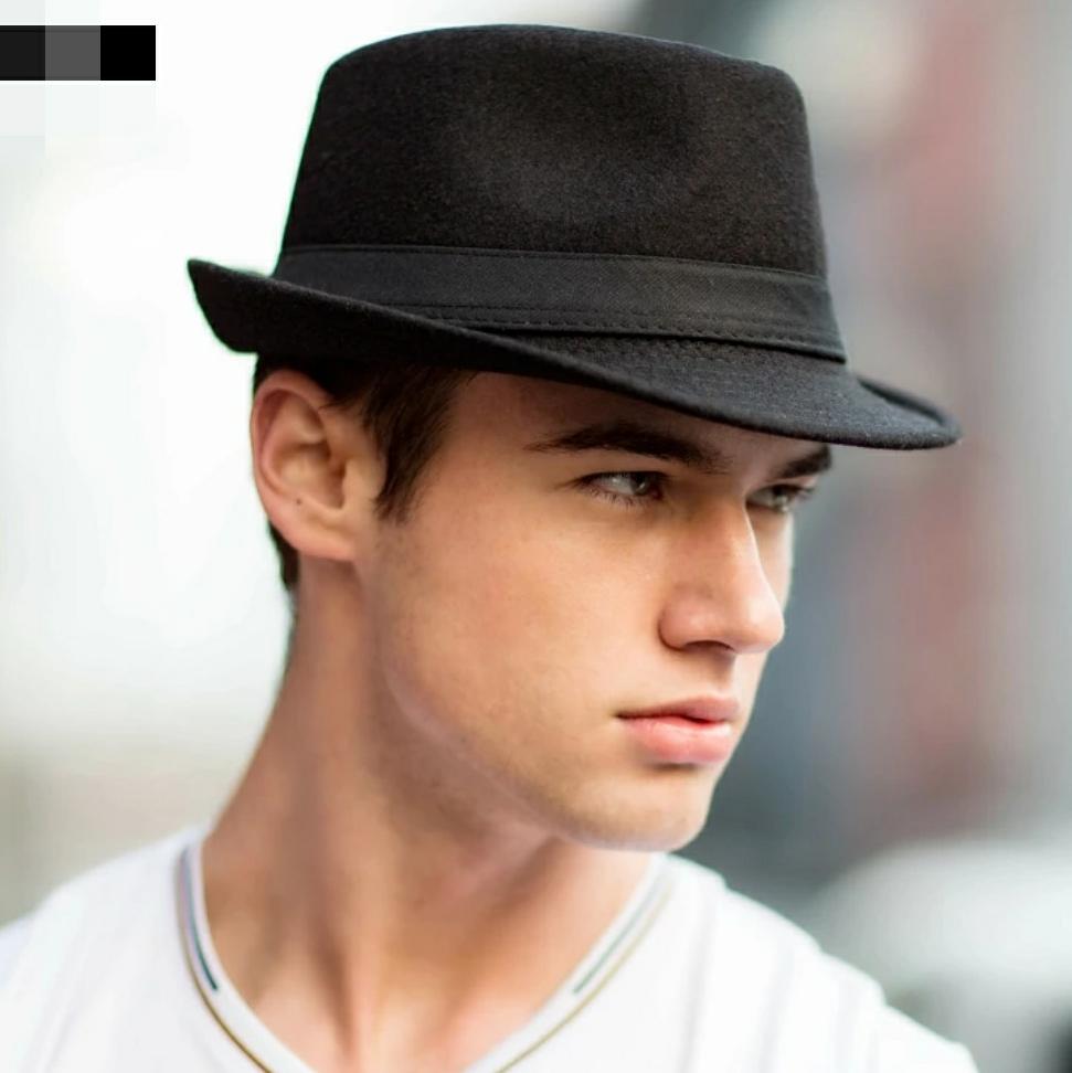 [HCM]Nón mũ phớt cao bồi panama gấp gọn thời trang Hàn Quốc