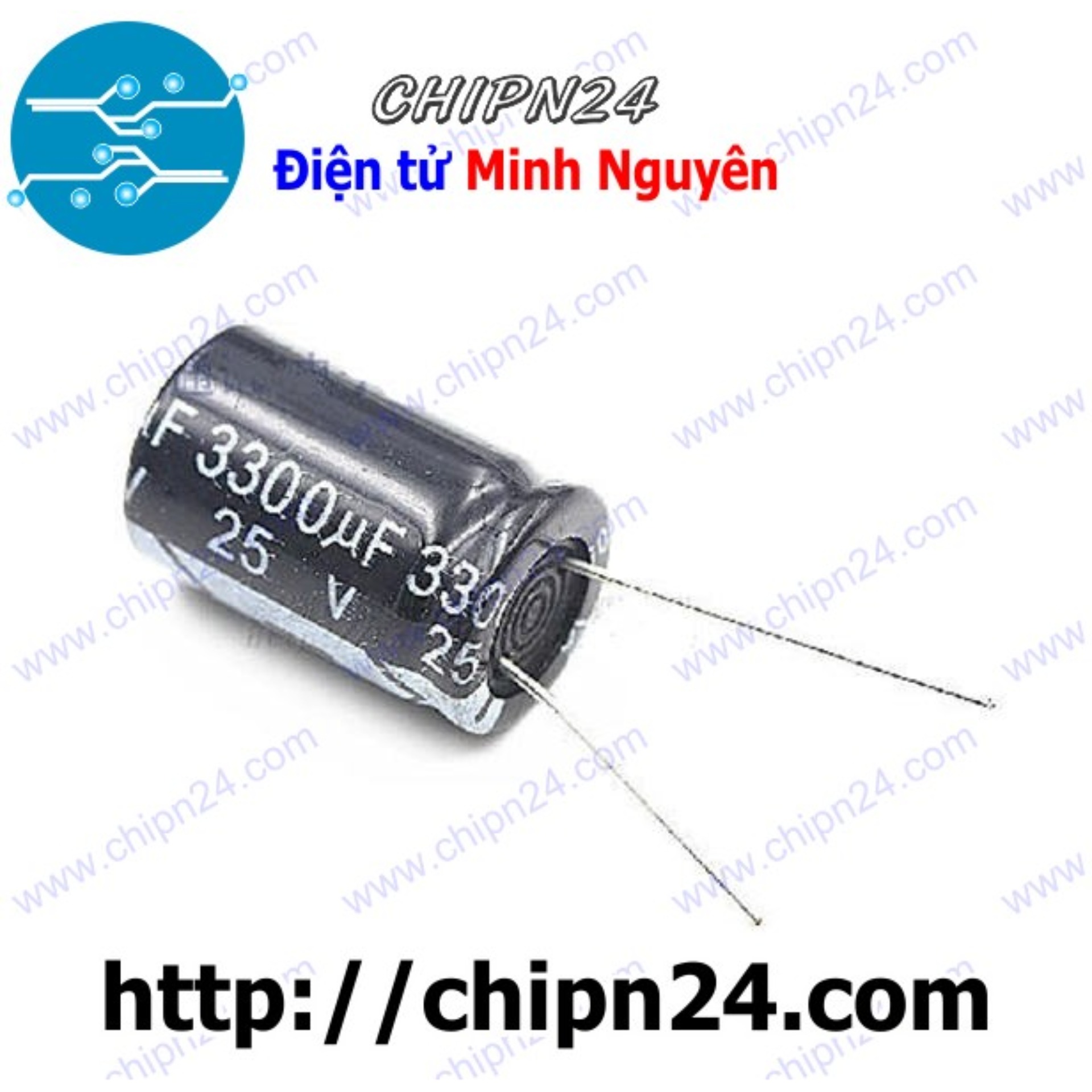Tụ hóa 3,300uf 25v