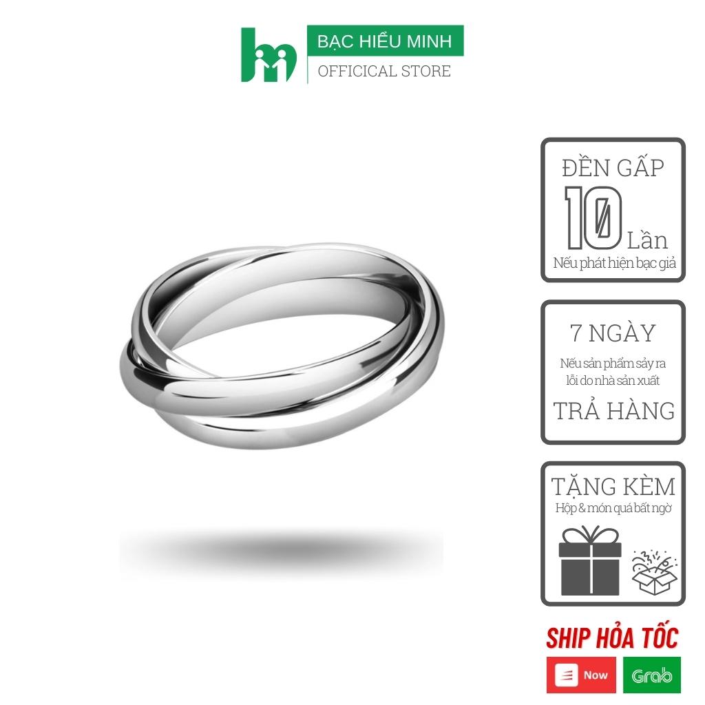 Nhẫn nam Bạc Hiểu Minh na031 (Bạc)