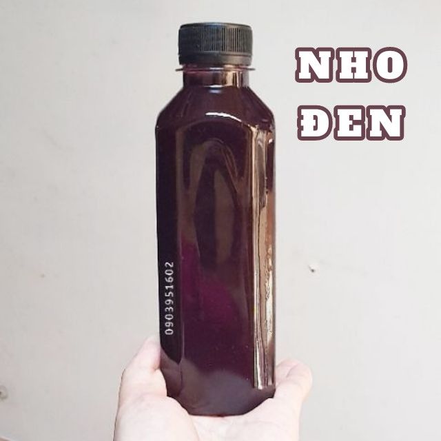 [Ảnh Thật] 350ml Sinh Tố Berrino Nho Đen