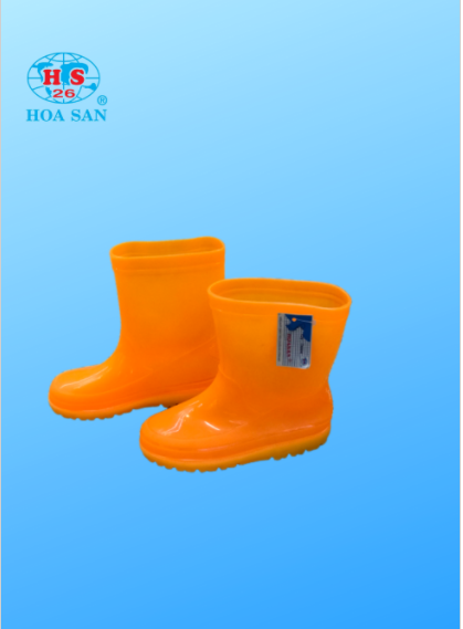 Ủng trẻ em Hoa San nhiều màu size 28-37