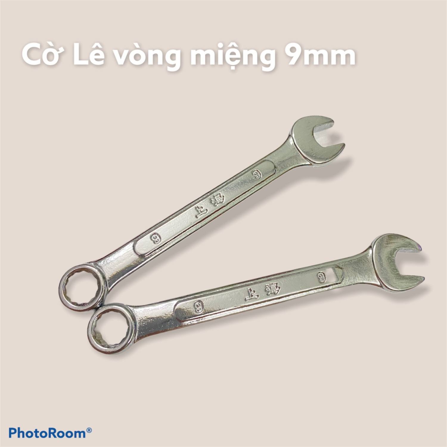 Cờ lê vòng miệng 9mm 2 đầu