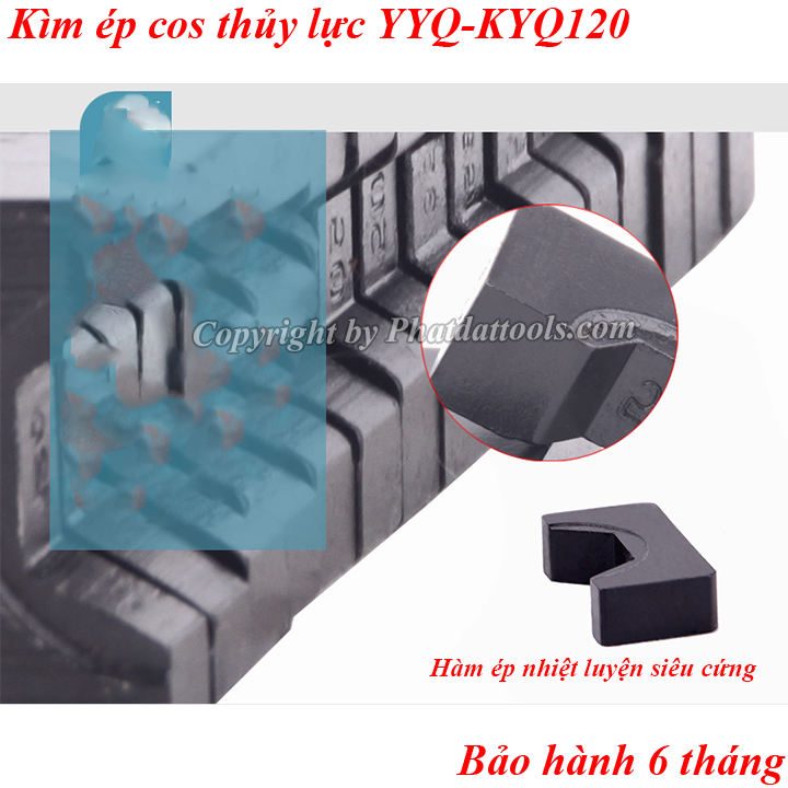 Kìm Bấm Cos Thủy Lực KYQ120