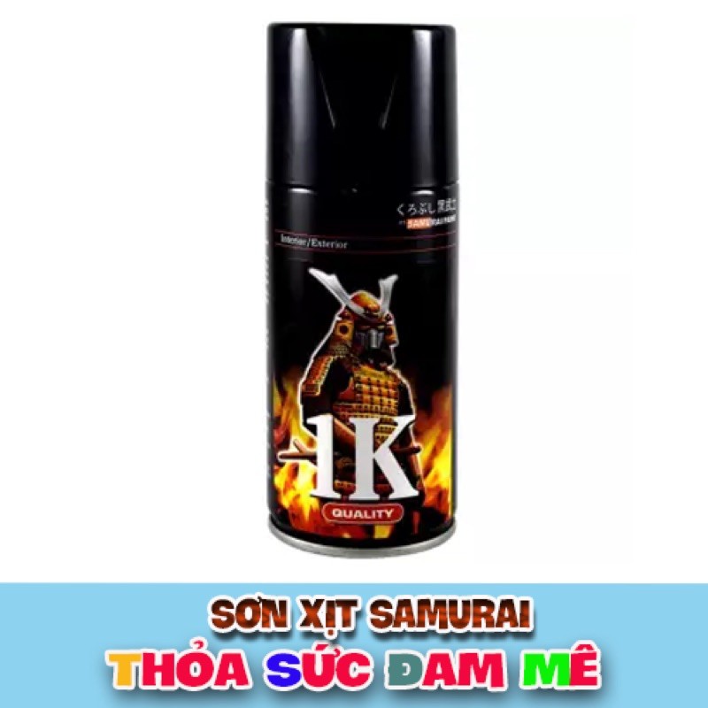 Samurai K1K - Sơn xịt samurai màu trong K1K , K1KT