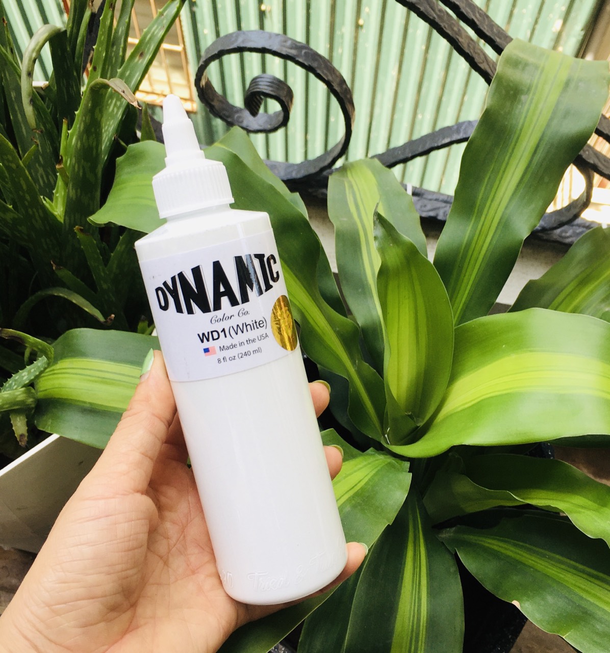 Mực trắng Dynamic WHITE - WD1 chai 8oz