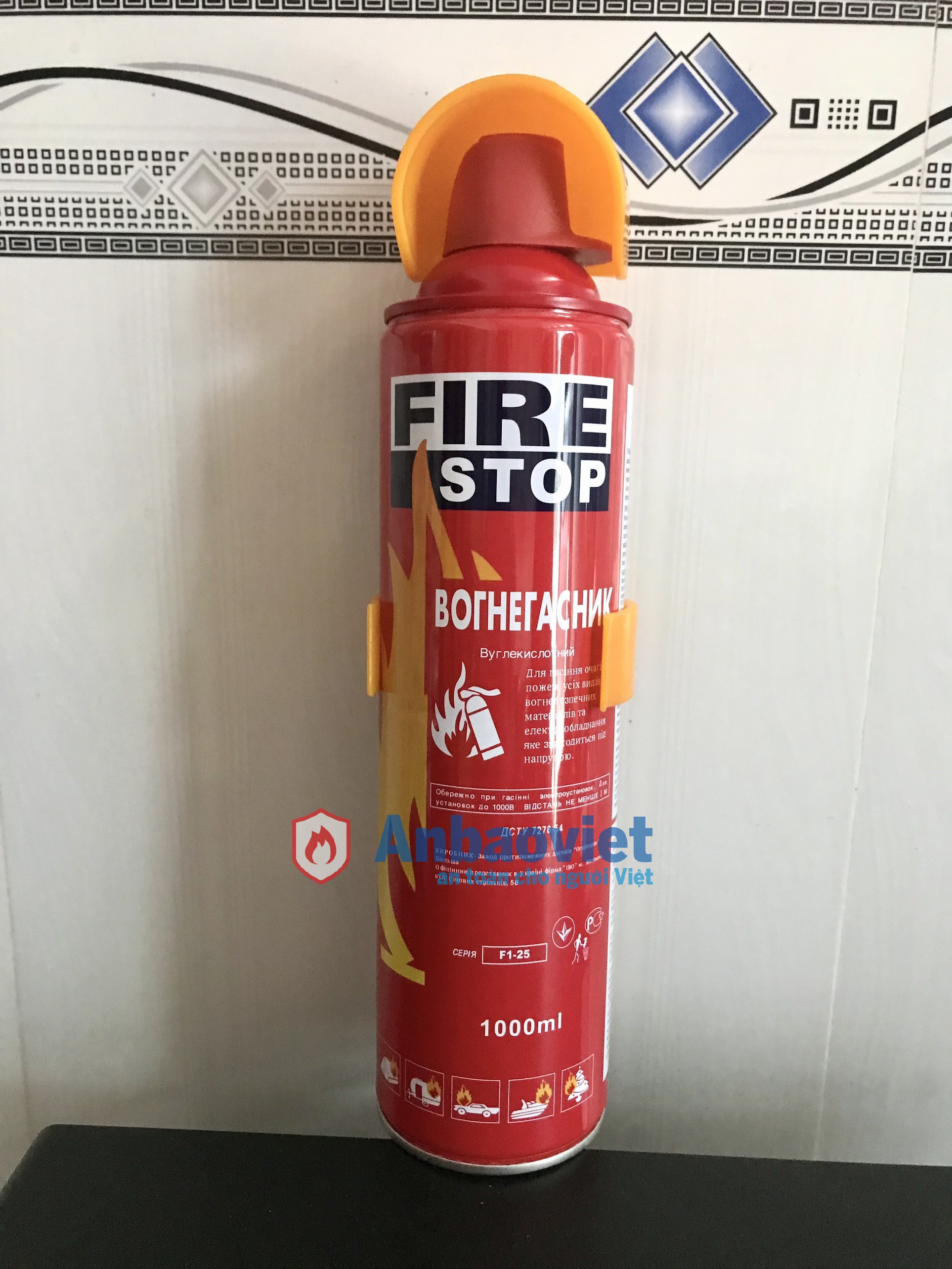 Bình chữa cháy mini Firestop – 1000ml