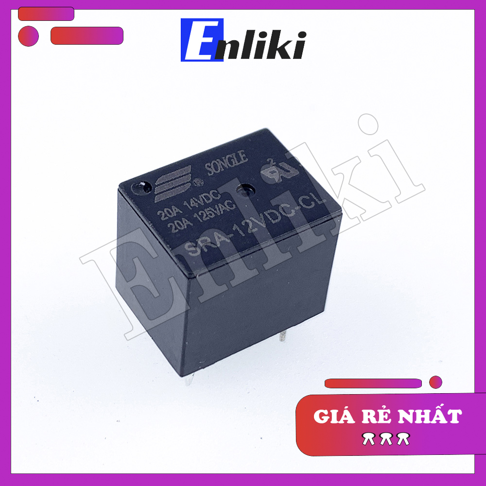 Relay 12V 20A 5 Chân SRA-12VDC-CL