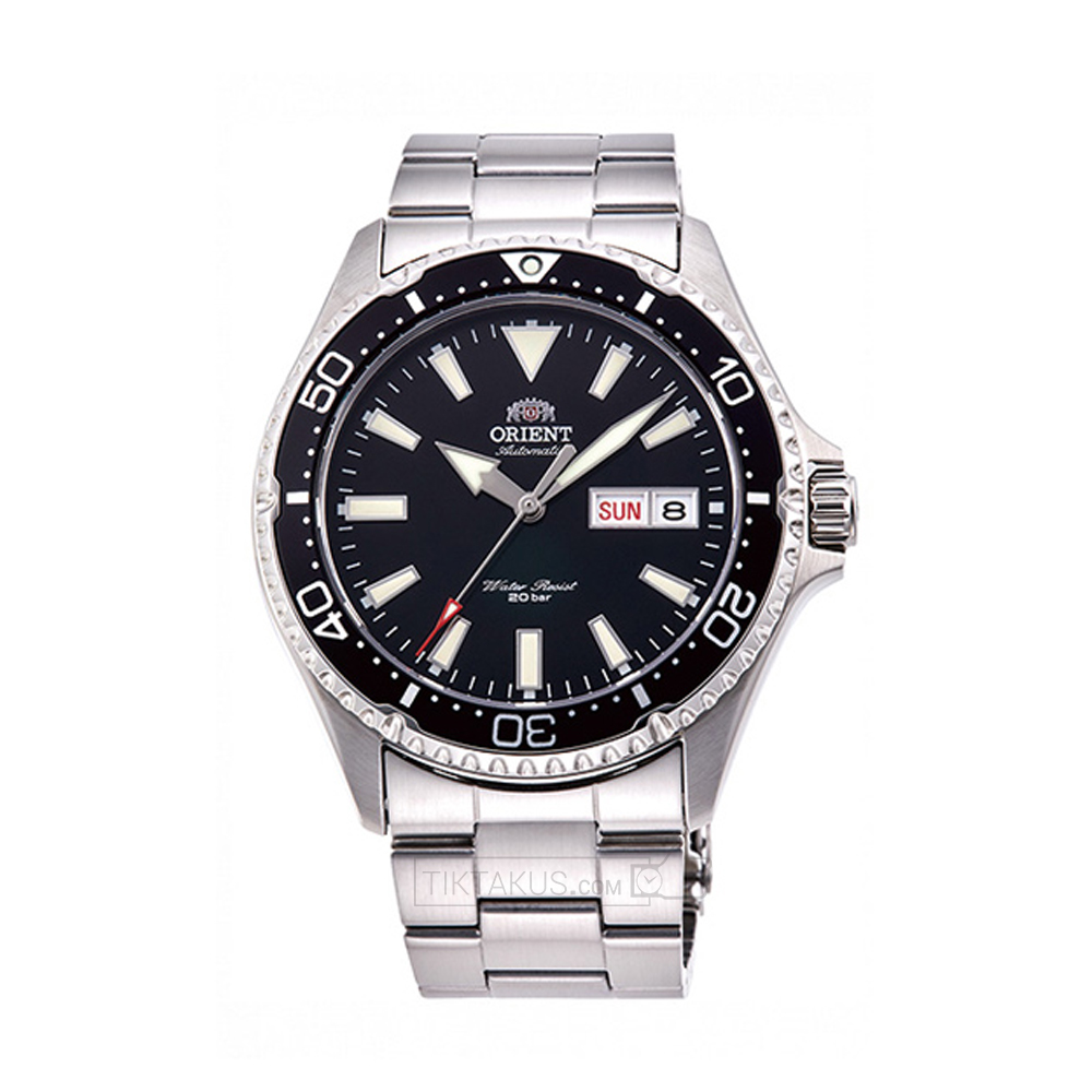 Đồng hồ nam dây thép Orient Mako III RA