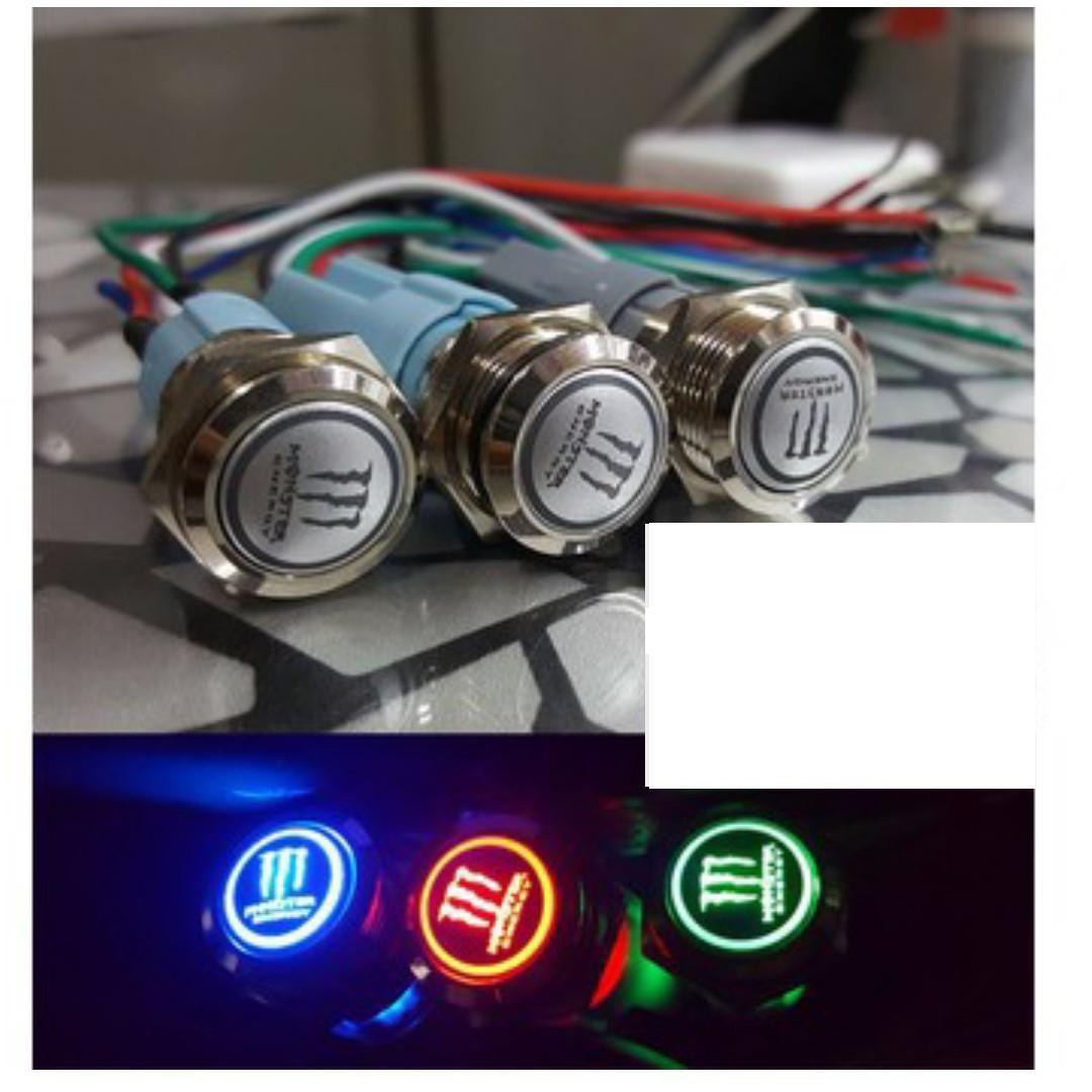 Công tắc led logo Monster