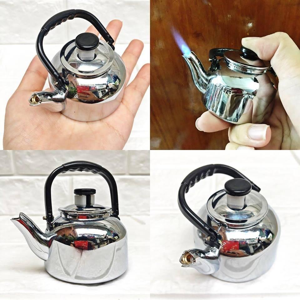 BẬT LỬA KHÈ HÌNH ẤM NƯỚC - (XÀI GAS)