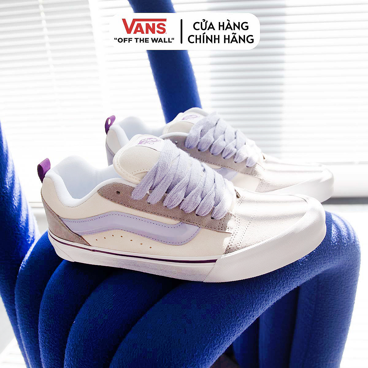 Giày Vans Knu Skool Knu Skool Tri Block Purple VN000CS0PRP