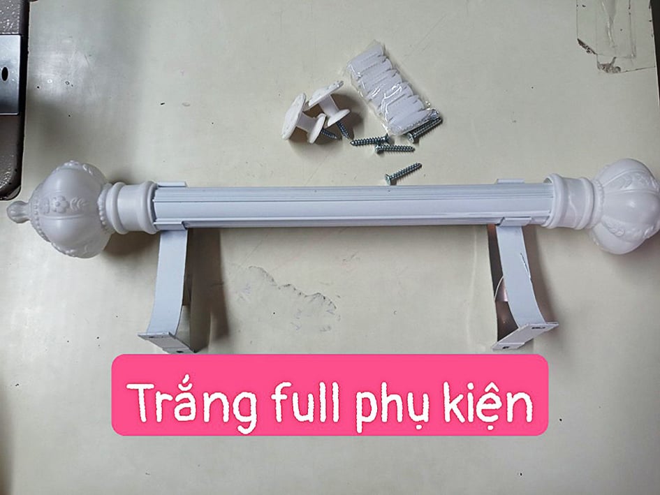 thanh treo rèm giá rẻ đủ kích cỡ