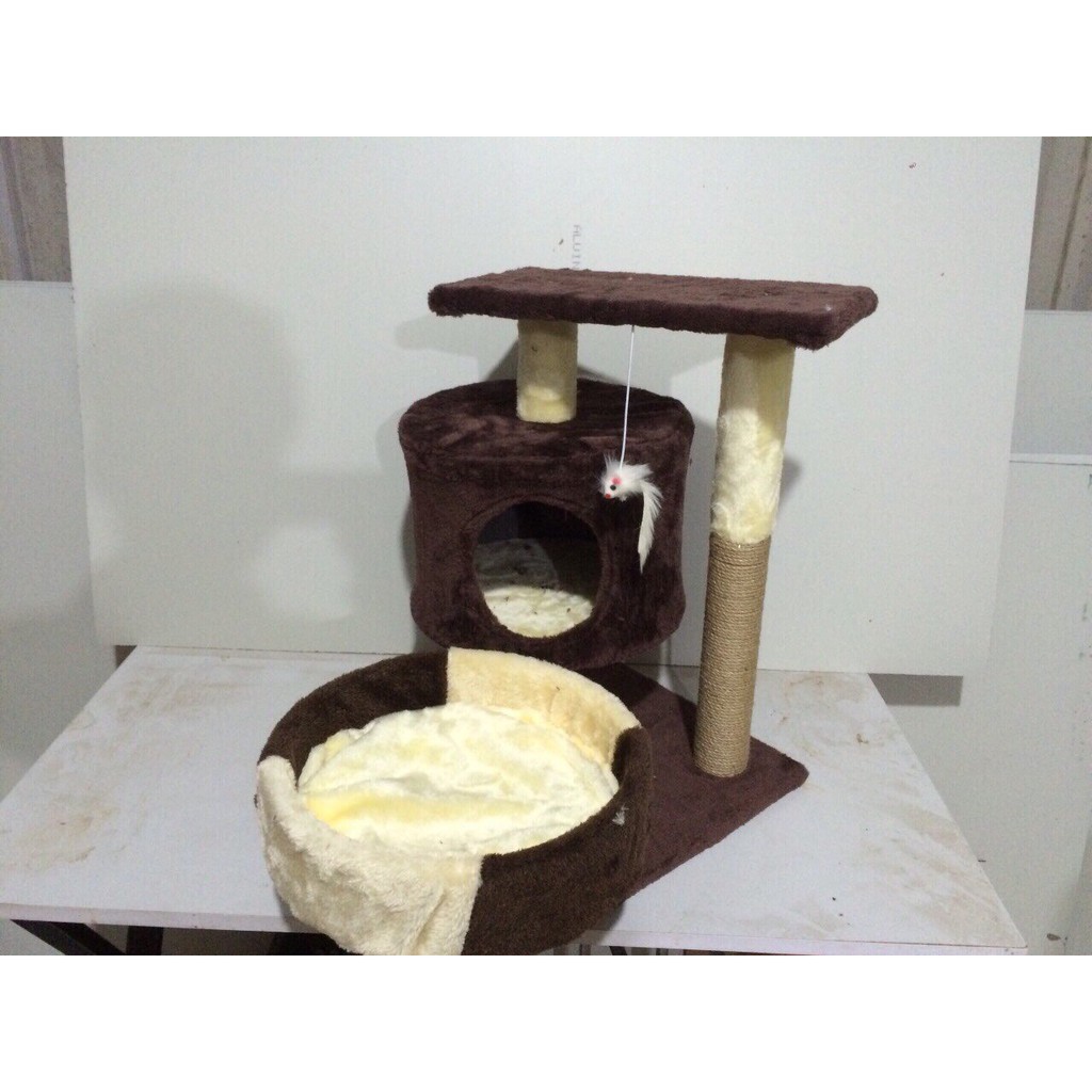 Nhà cây cho mèo -cat tree(6 màu sẵn)