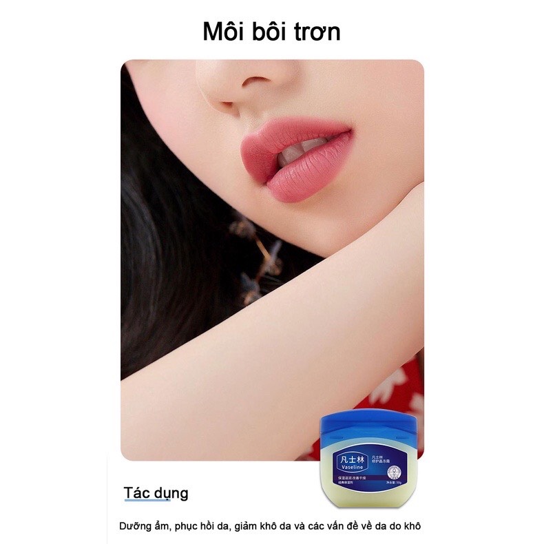 Sáp Dưỡng Môi Mềm Mịn Vaseline Lip Therapy Original 7g