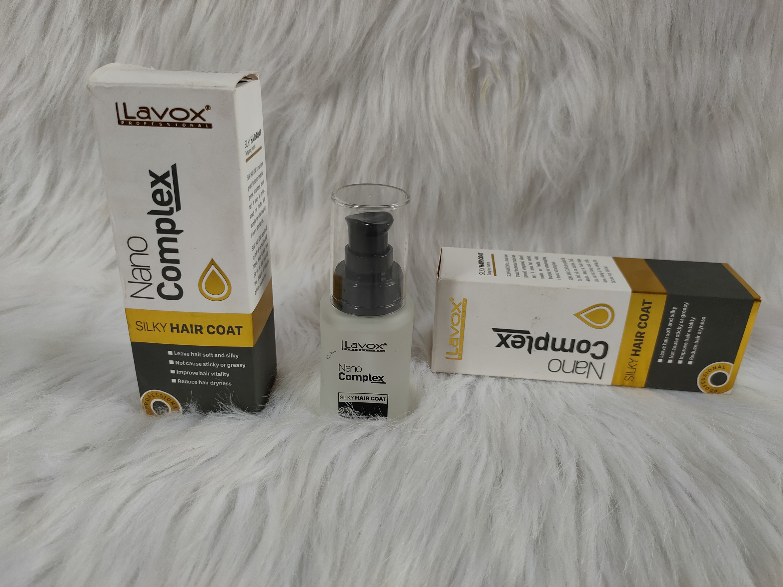 Serum dưỡng tóc Lavox nano chai sành 30ml