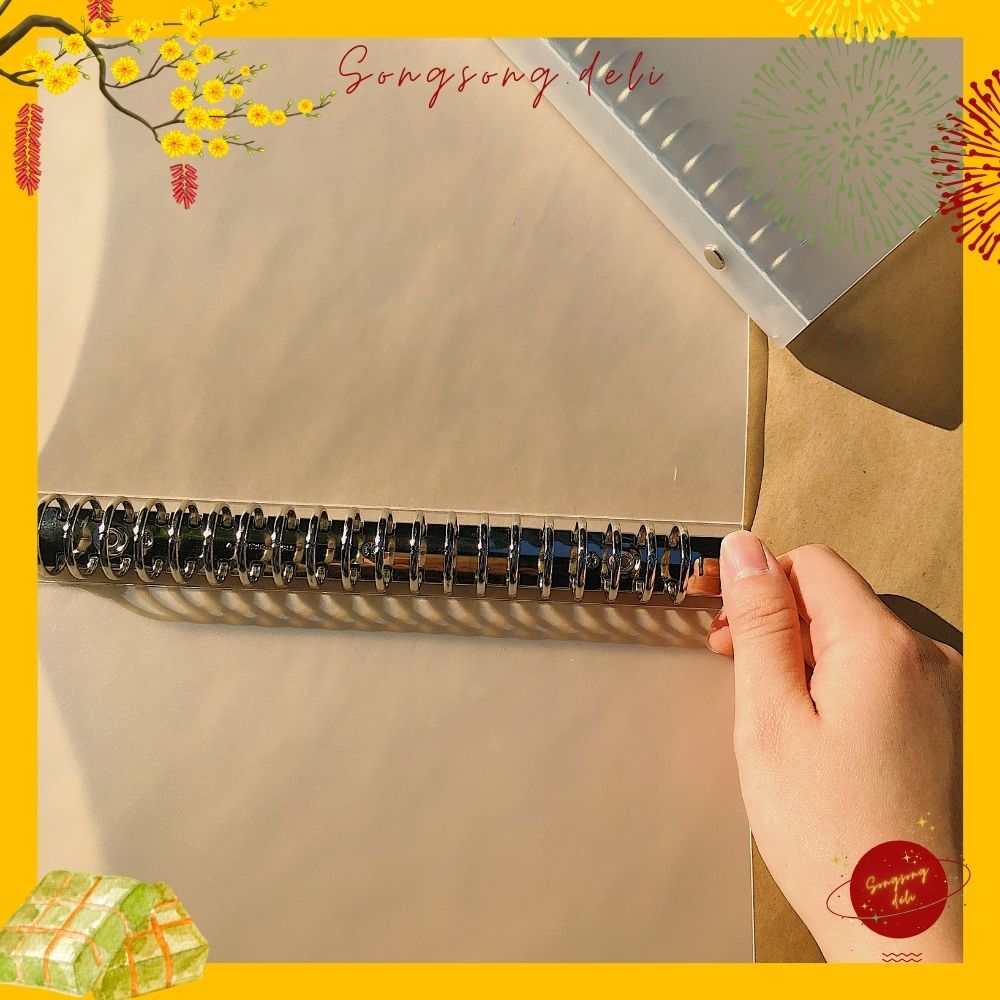 Sổ còng, Binder A5 B5, Bìa sổ còng làm sổ Planner Bullet Journal (Chỉ có bìa)