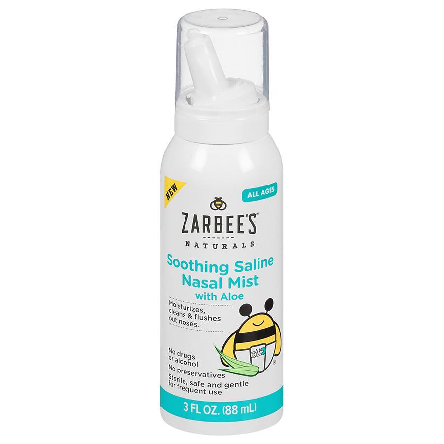 Xịt mũi lô hội Zarbee Mỹ 88ml cho bé Zarbees