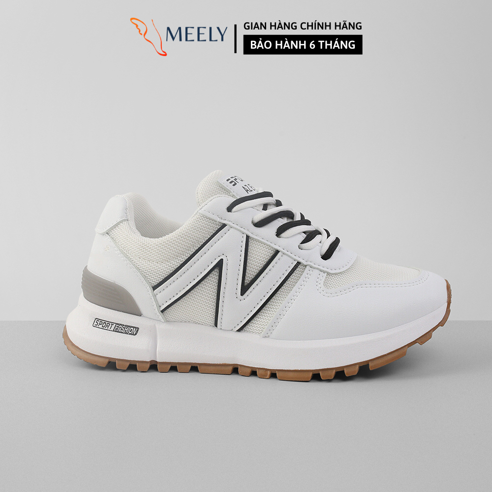 Giày Thể Thao Nữ Độn Đế MEELY Cao Cấp - N337