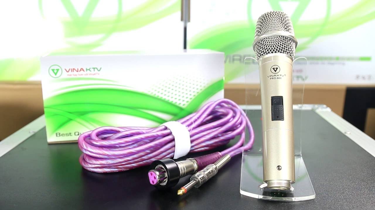 Micro karaoke có dây VinaKTV VN-999