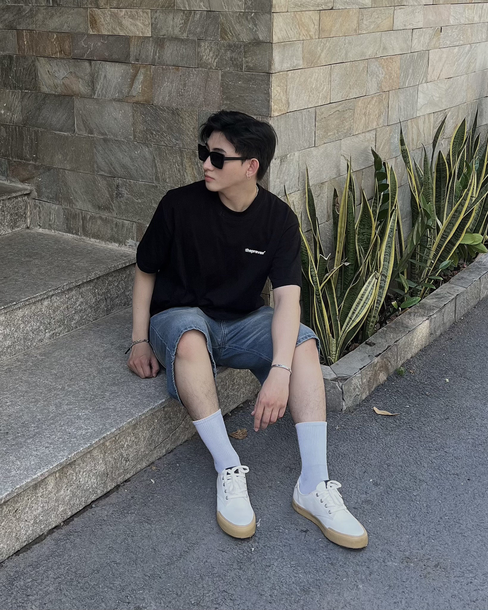 Giày Sneaker Dincox Vải Canvas Nam Nữ E22 White