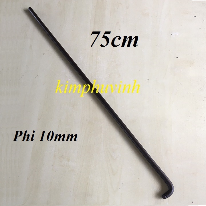 01 cái 75cm - chốt cổng cửa sắt - chốt đứng cửa sắt 75cm
