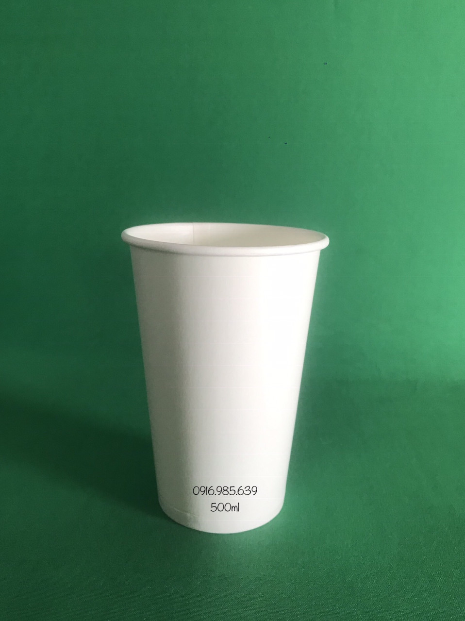 100 ly giấy trắng 500ml