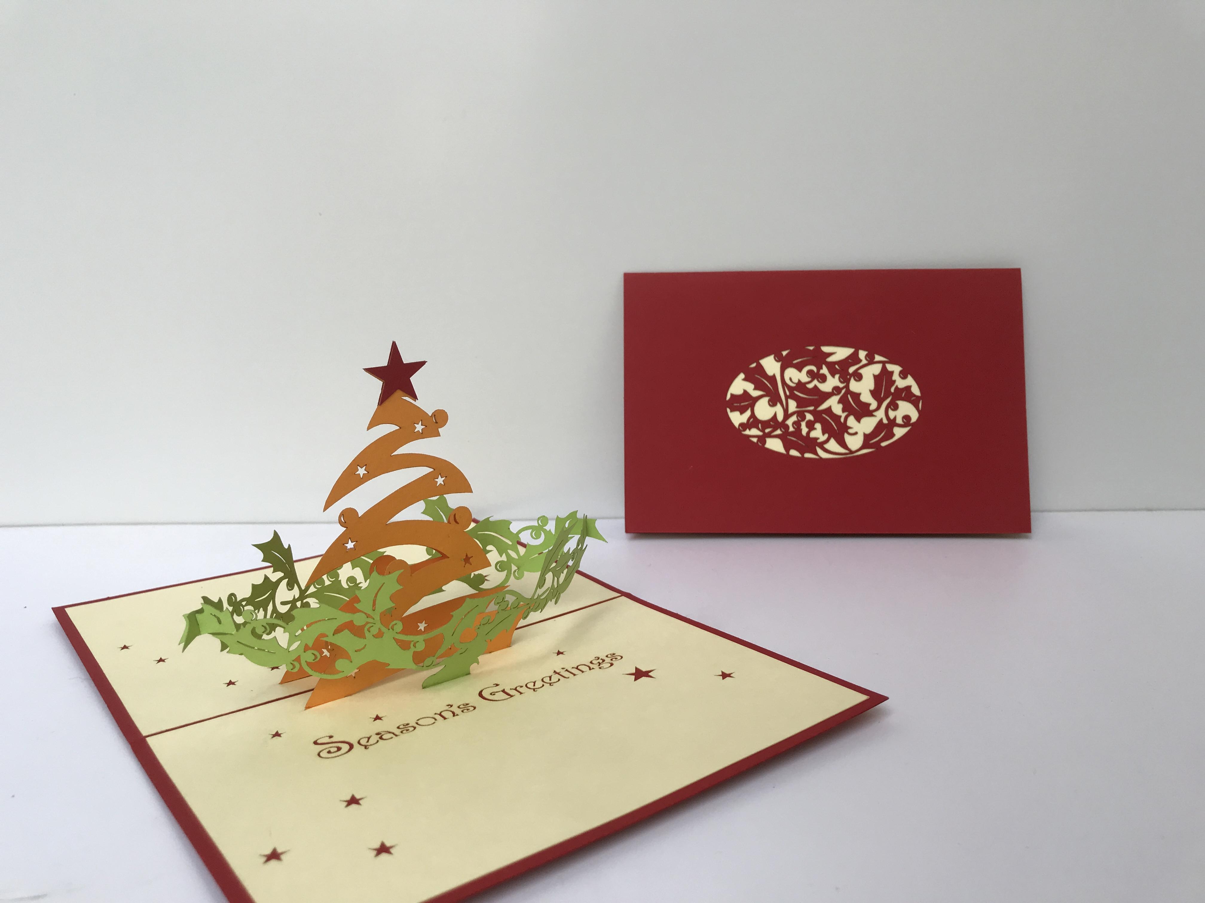 Christmas Tree  10  - Noel - 3D Card