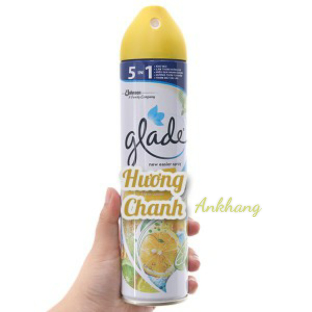 Xịt phòng Glade hương chanh - Lemon 280ml