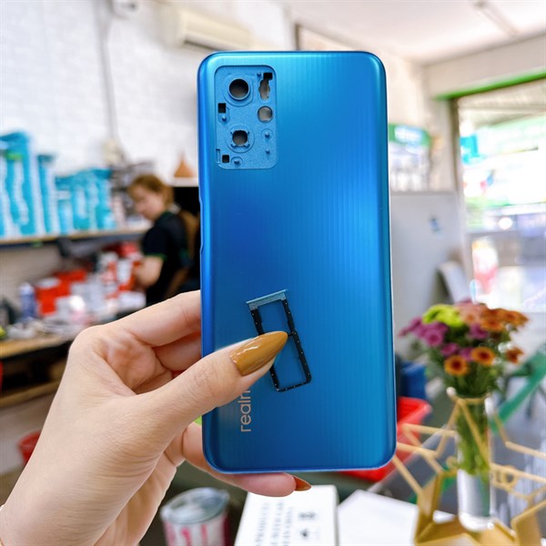 Bộ vỏ Realme 9i ( không kính camera ) zin mấu máy chuẩn.