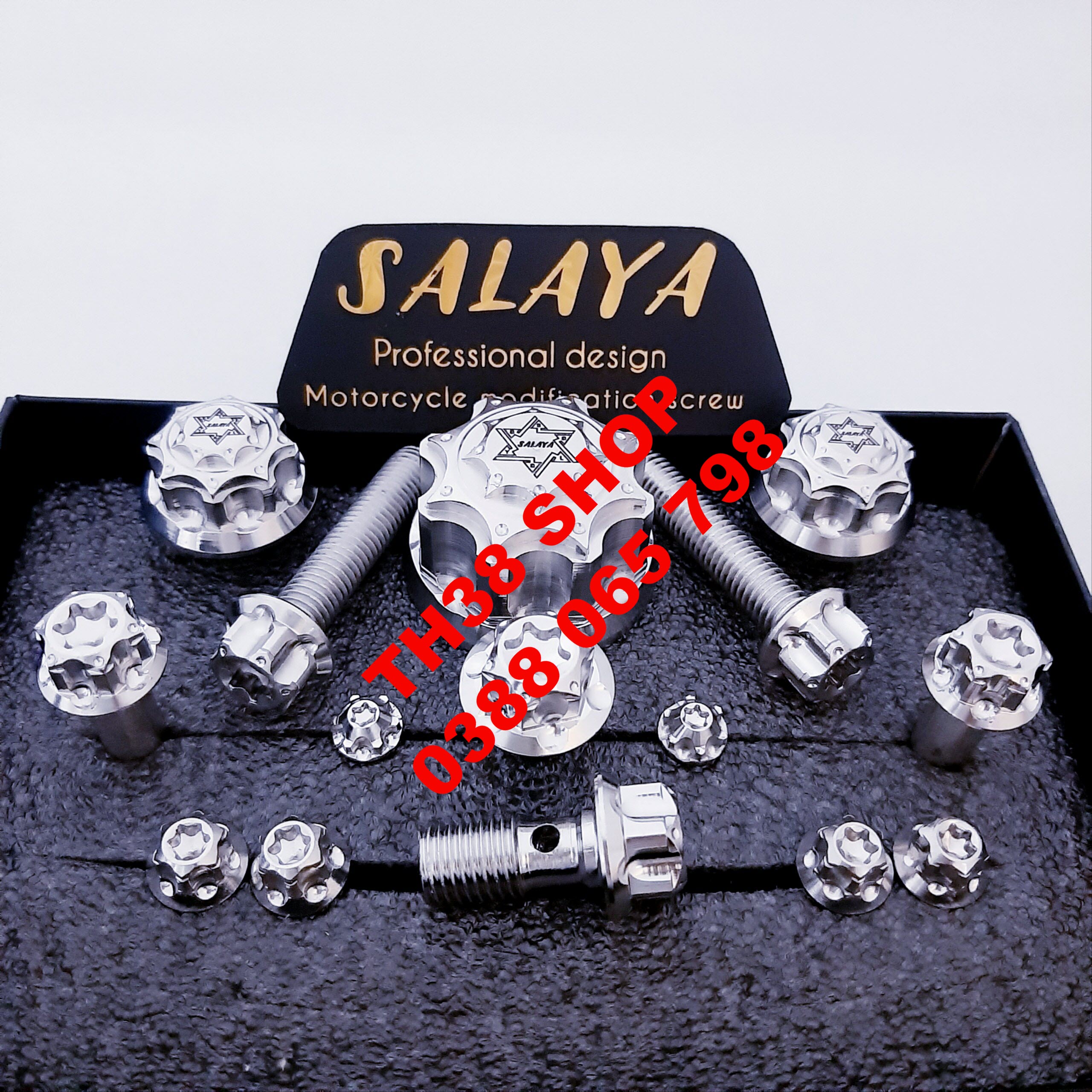 full ốc dàn đầu satria salaya [bộ 15 con]