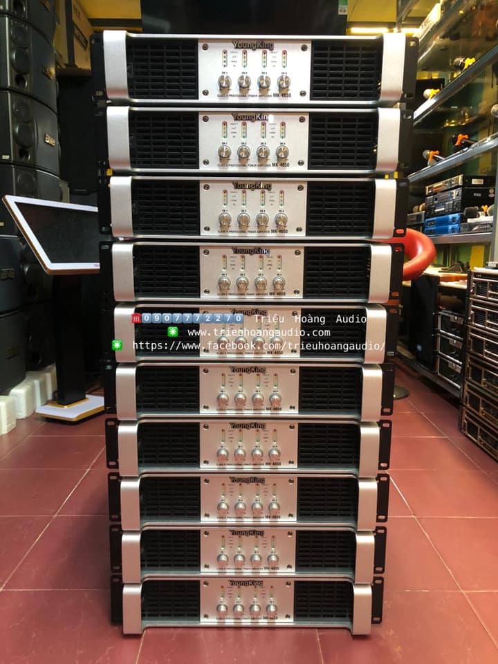 Đẩy Main YoungKing Audio MK-4650 in Korea 4 Kênh