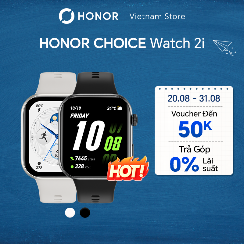 Honor Choice Watch 2I Smartwatch |   1.85 ” Amoled Screen, 14-Day Battery Life, Bluetooth Calling