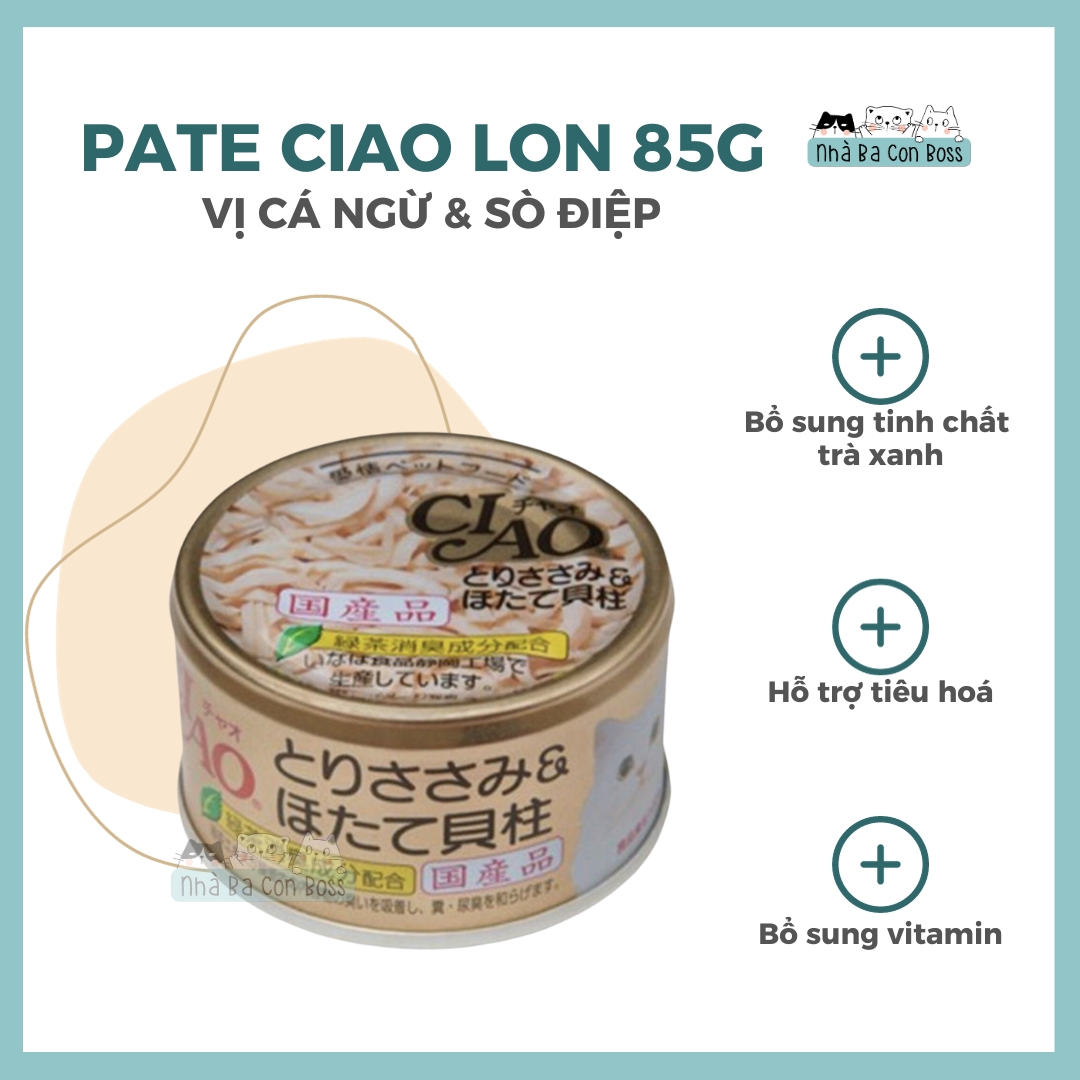 [Lon 85g] Pate Cho Mèo Ciao