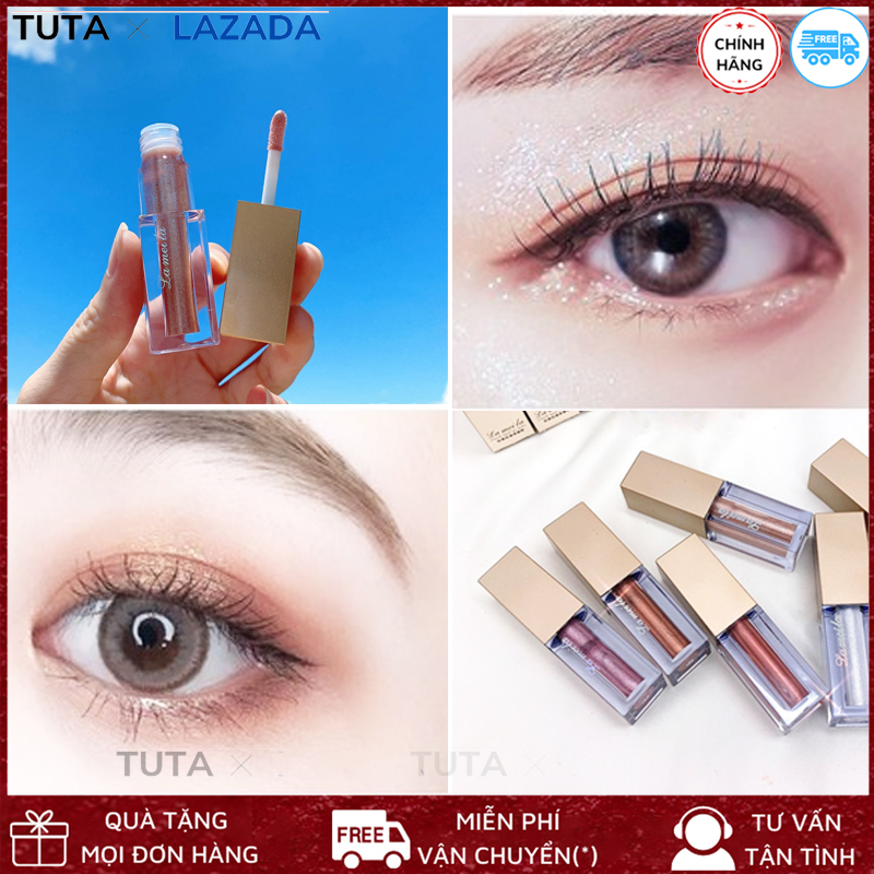 Nhũ mắt kim tuyến lấp lánh bền màu lâu trôi ánh kim tuyến Lameila Liquid Eye Shadow tạo điểm nhấn cho đôi mắt, giúp đôi mắt thu hút, ấn tượng TUTA-PN1