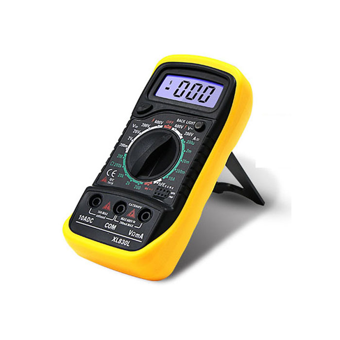 [HCM]Đồng Hồ Đo Vạn Năng XL830L (Vàng Đen)