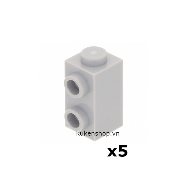 COMBO 5 Gạch 1x1x6(H) Với 2 Nút Ở Bên NO.735 - Phụ Kiện Đồ Chơi Lắp Ráp Tương Thích Part 32952