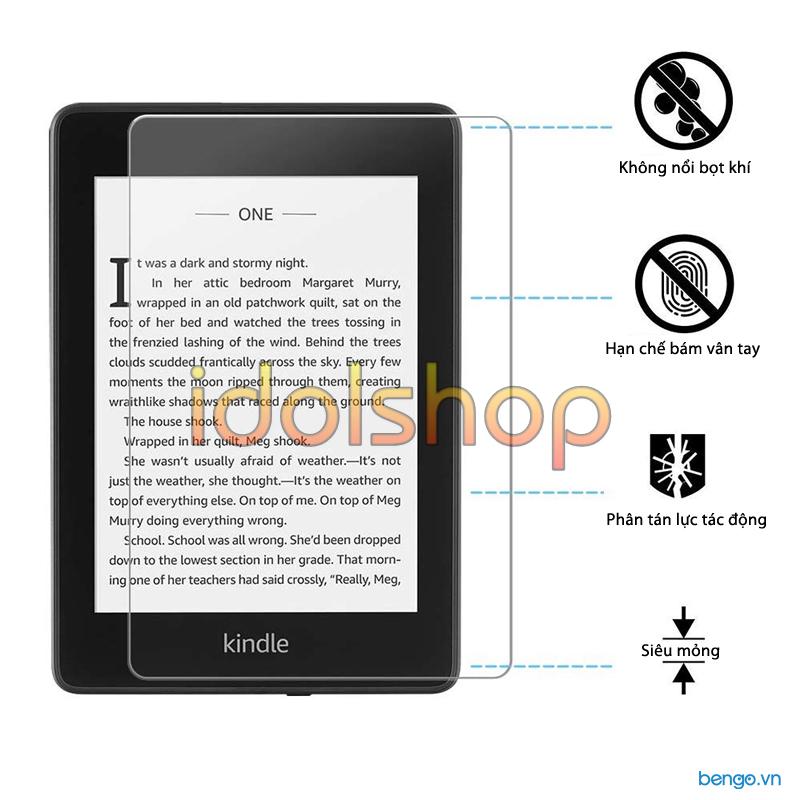 Miếng dán cường lực 9H dành cho Kindle/Kindle Paperwhite 1/2/3